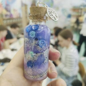 космос в бутылочке