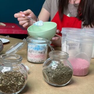 Мастер-класс Соль для ванны