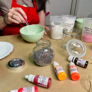 Мастер-класс Соль для ванны