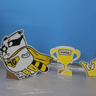 Корпоративная фотозона, леттеринг и флеш тату для Билайн