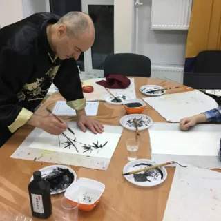 Оригами и каллиграфия для ГК Скаут